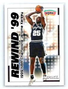 1999 SkyBox Impact #10 RN Jerome Kersey San Antonio Spurs NM+ - Picture 1 of 2