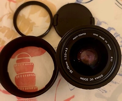 Sigma 28-70mm F3.5 MC  Minolta Mt. Unused Condition Beautiful 9+++ - Image 1 of 4