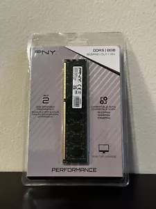 Pny Ddr3 Performance 8gb 1600MHz CL11 1.5V Computer Upgrade Desktop Memory - Picture 1 of 2