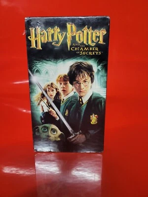 Harry Potter VHS Sorcerer's Stone &The Chamber of Secrets(Sealed) - Image 1 of 4