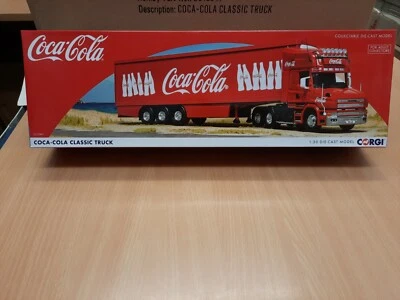 Corgi Coca-Cola Classic Truck Scania T Cab CC12841 - 1:50 Scale *NEW RELEASE* - Image 1 of 4
