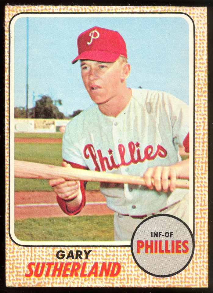 1968 TOPPS OPC O PEE CHEE BASEBALL #98 GARY SUTHERLAND EX+ PHILADELPHIA PHILLIES — 第 1/1 张图片