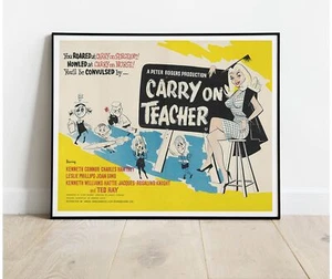 Carry On Teacher Movie Photo / Poster Up To 30" - Picture 1 of 2
