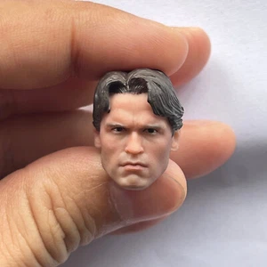 1/12 Male Terminator Arnold T800 Head Sculpt Carved Fit 6''SHF ML Figure Body - Picture 1 of 6
