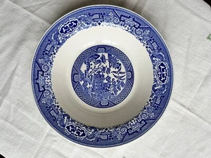 Vintage Willow Ware von Royal China 9" Servierschüssel - Bild 1 von 6