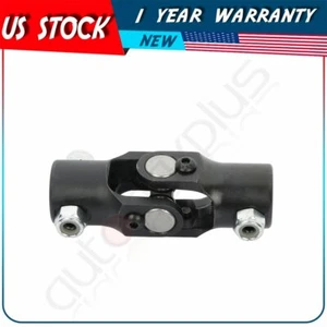 1 pieza Dirección Universal Única Negro U-Junta Eje 9/16"-26 Spline X 3/4"DD - Imagen 1 de 10