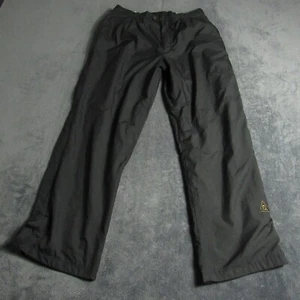 Footjoy Dryjoys Pants Mens Medium Black Golf Rainpants Waterproof Ankle Zip B - Picture 1 of 9