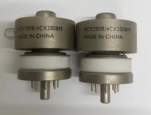4CX250BM Chinese 2 pieces NOS tube valve - Picture 1 of 1