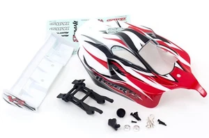 HoBao Hyper VS Nitro RTR Printed Body Wing Mounts Spoiler Set 87562 87046 85033 - Picture 1 of 2