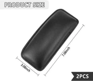 2PCS Car Knee Cushion,Soft Leather Car Door Armrest Pad for Knee Leg Elbow,Unive - Imagen 1 de 3