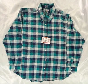 Wrangler Wrancher Flanell Blau Herren XXL Neu mit Etikett - Bild 1 von 7