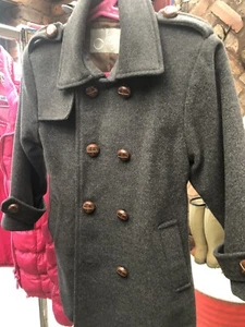 Jungen Kleinkind Trench Frühling Winter Mantel Jacke 2/4 Jahre Größe Small... Einmal getragen - Bild 1 von 12