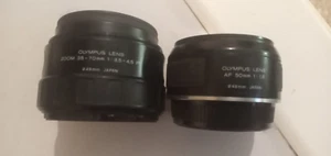 OBJECTIFS OLYMPUS LENS-ZOOM 35-70 mm- AF 50mm-japan - Photo 1 sur 4