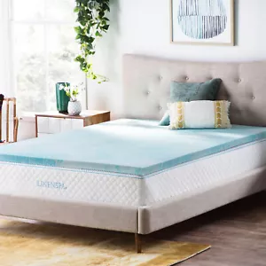 Coprimaterasso LINENSPA 2 Pollici Gel Memory Foam - Doppio - Foto 1 di 5