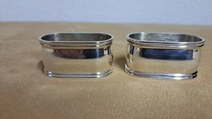 2 Stück Wilkens Serviettenringe ´Schwedisch Faden´ versilbert – Set 2 - Bild 1 von 3