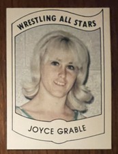 Joyce Grable 1982 Wrestling All-Stars card #34- WWF, NWA, AWA: NM-MT