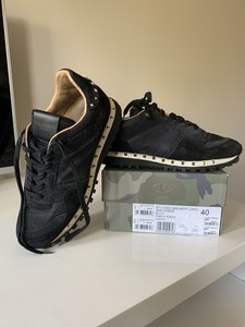 ladies valentino rockstud trainers