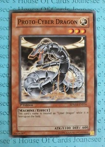 Proto-Cyber Dragon SDMM-EN014 Common Yu-Gi-Oh Card 1st Edition New - Picture 1 of 3