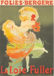 Folies-Bergère La Loïe Fuller. 1893 - Plasticized Poster - Picture 1 of 24