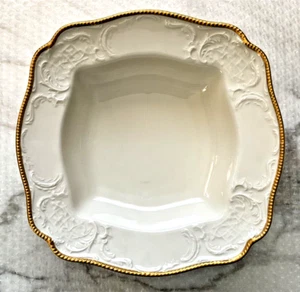 ROSENTHAL SANSSOUCI CONTINENTAL GOLD LARGE SERVING BOWL- JENNIFER BARBARA - Picture 1 of 4