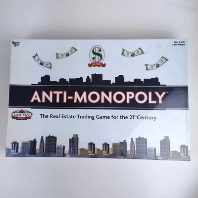Anti-Monopoly - Paul Lamond Games 2005 - New & Sealed - Image 1 of 3
