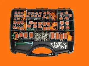 Genuine Deutsch DT Series Assorted Electrical Connector Box Set - 380 Pieces - Picture 1 of 10