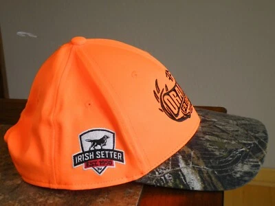 Sombrero de Granja Flota Ciervos Caza 2023 Naranja Brillante Viernes Camuflaje Ala Gorra SETTER IRLANDÉS Foto 1 de 4