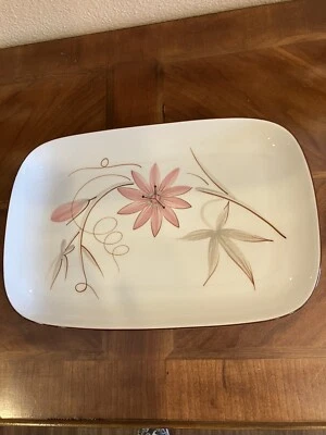 VTG Winfield China Passion Flower Platter 12 “ MCM Handcrafted USA California - Image 1 of 4