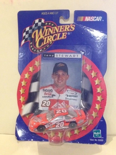 Nascar - Winner's Circle Tony Stewart race car w/booklet in the pack - Image 1 of 1