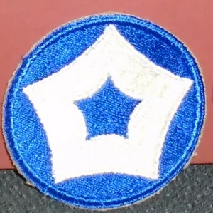 WORLD WAR 2 ERA - U.S. ARMY 5th SERVICE COMMAND PATCH - ORIGINAL - Picture 1 of 2
