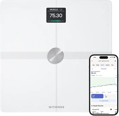 WITHINGS Smart Scale Body Smart White - Image 1 of 4