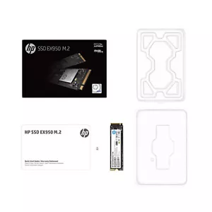 HP EX950 M.2 1TB PCIe 3.1 x4 NVMe 3D TLC NAND Internal Solid State Drive (SSD) - Picture 1 of 4
