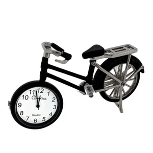 Bicycle Vintage Style Desk Sports Mini Clock - Die-Cast, Collectible Gift - Bild 1 von 4