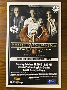 EARTH WIND & FIRE poster 11" x 17" 2013 Morris Arts Center South Bend IN concert - Picture 1 of 8