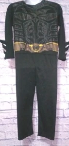 RUBIE's Batman Halloween costume Boy ONE SIZE ( 3-5 yr olds) Black Bodysuit - Picture 1 of 12