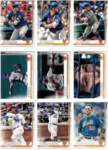 2019 TOPPS SERIES 1 & 2+UPDATE New York Mets Team Set w/SPs (40 Cards) - NM/MT - Picture 1 of 2