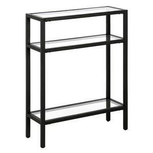 Rectangular Console Table, Blackened Bronze - Picture 1 of 4