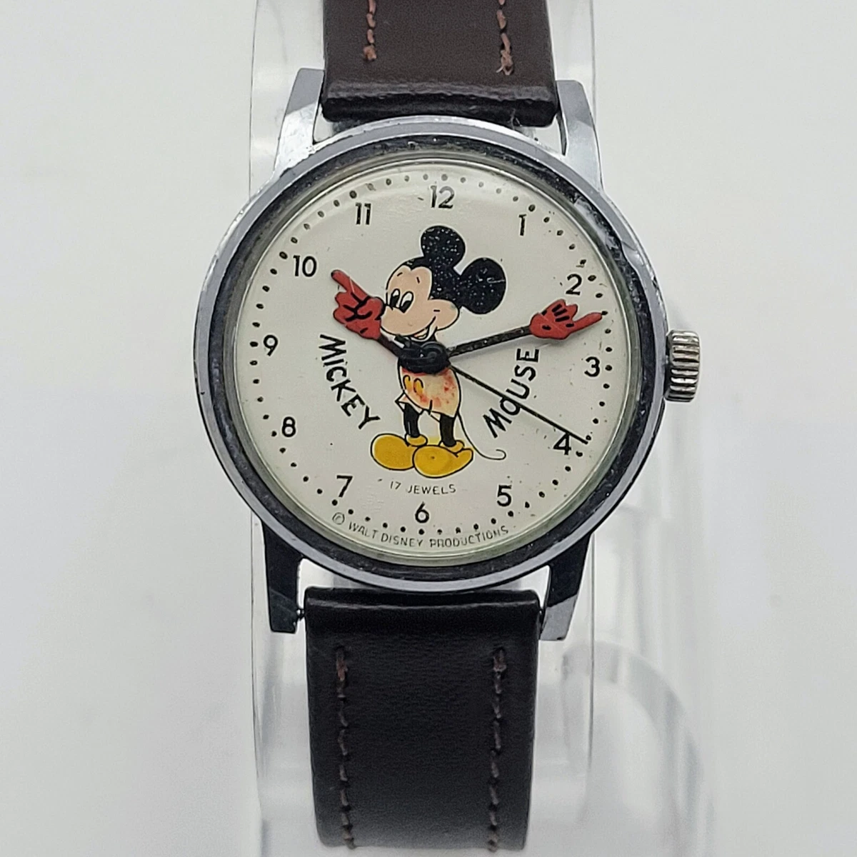 Mickey Mouse Watch 17 Jewels Indiana Disney Watches & Timepieces