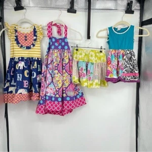 lot of 4 Eleanor Rose sz 6/7 Skirt Dress & K pea Sz 6 - Picture 1 of 14