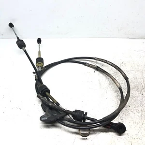 FORD FOCUS MK2 1.6 PETROL ENGINE 5 SPEED GEAR LINKAGE CABLES PAIR 2008-2010 - Picture 1 of 4