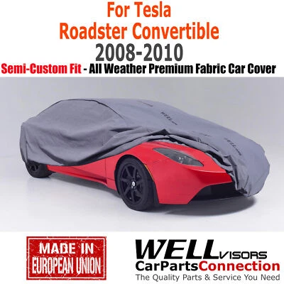 Cubierta de auto WellVisors para todo clima para Tesla Roadster 2008-2010 convertible Foto 1 de 4
