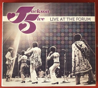 THE JACKSON FIVE 5 Live At The Forum 2 CD SET RARE Michael LIMITED EDITION 2010 - Image 1 of 4