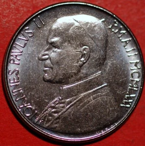 Vatican 100 Lire John Paul II Prudence 1979-1980 KM# 146 - Picture 1 of 2
