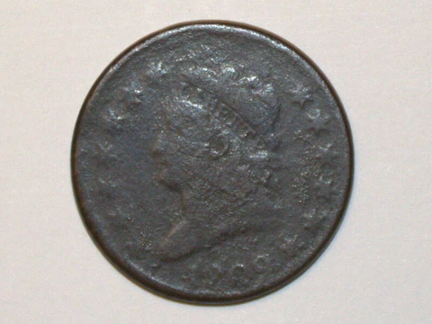 🌟 1809 Classic Head US American Large Cent Penny Coin RARE KEY DATE Cover