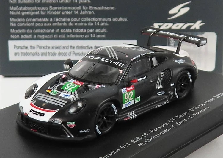 1/87 SPARK-MODEL - PORSCHE - 911 991-2 RSR TEAM PORSCHE GT N 92 24h LE 87S159 - Immagine 1 di 1