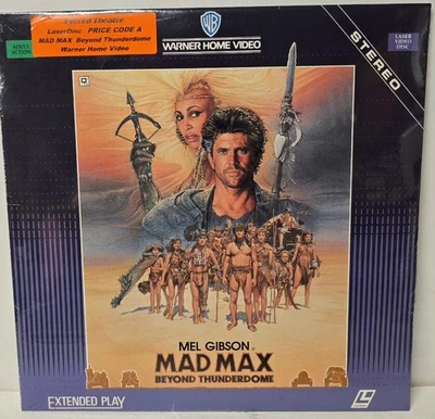 MAD MAX BEYOND THUNDERDOME TINA TURNER LASERDISC LASER DISC SEALED (no barcode) - Image 1 of 2