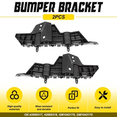 Soporte de parachoques delantero izquierdo y derecho GM1043170 apto para Buick Encore 2019-22 Foto 1 de 4