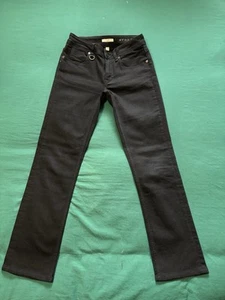 Burberry Brit Boys Black Straight Jeans | Size 25W x 34L - Picture 1 of 9