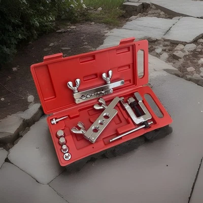 INFINITY 14pcs HVAC Fuel Line Tube Flaring & Swaging Swage Tool SAE Extrusion Type Flare