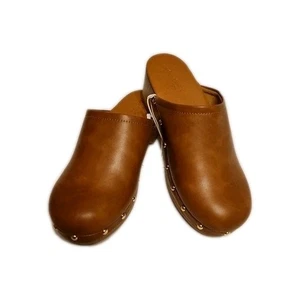 Tacones Indra Universal Thread para mujer con espuma viscoelástica coñac talla 9,5 - Imagen 1 de 7